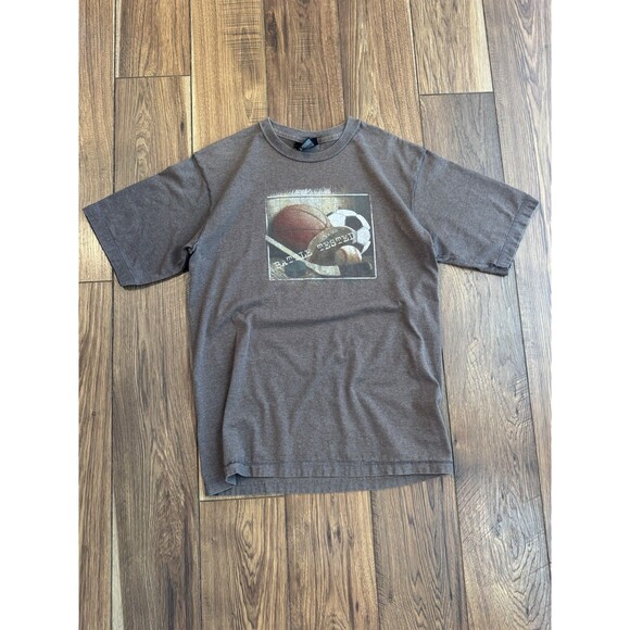 Vintage 2000s “Battle Tested” Sports T-Shirt Size Men’s L Y2K Skater Grunge - Picture 1 of 4